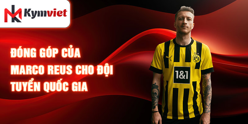 Đóng góp của Marco Reus cho đội tuyển quốc gia